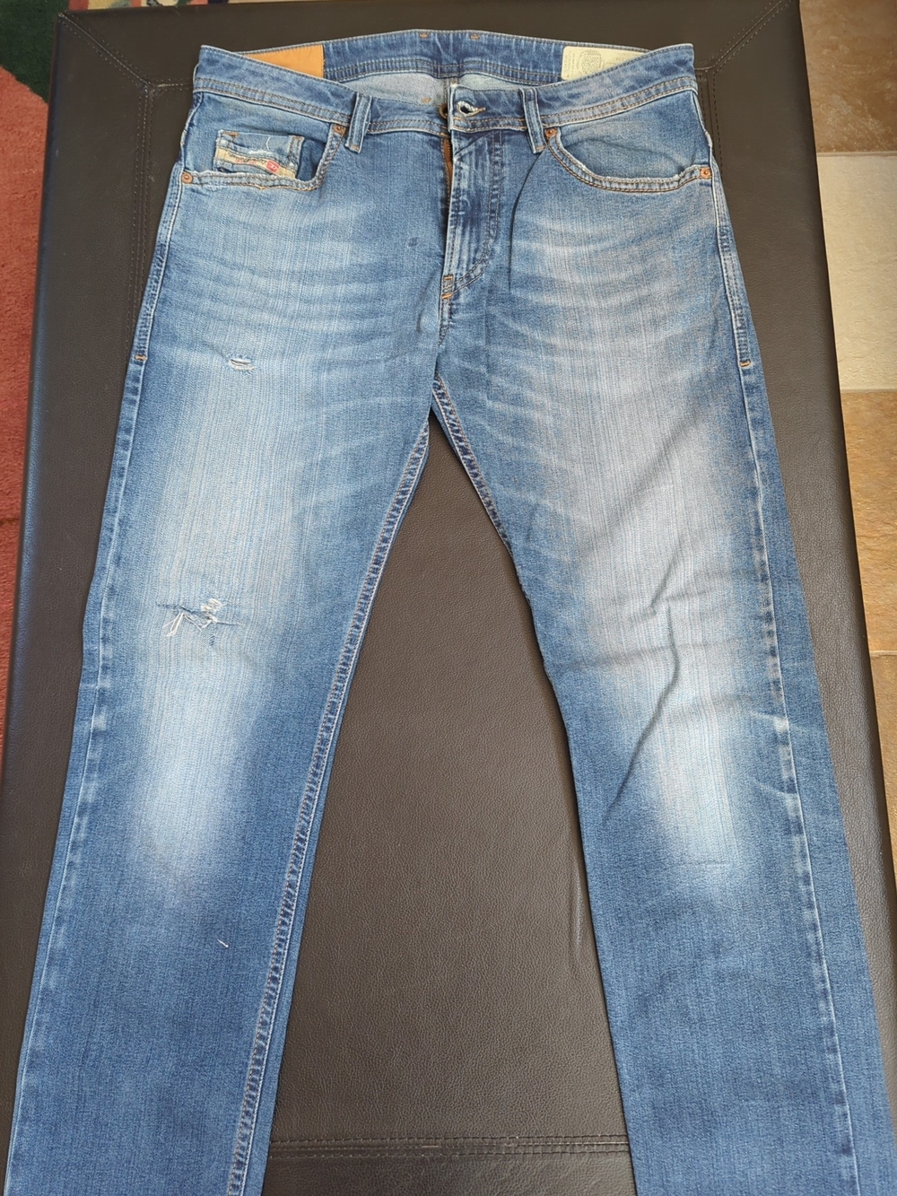 Diesel Men's Thommers Straight Tapered Fit Jeans 33x34 Vtg Y2K
